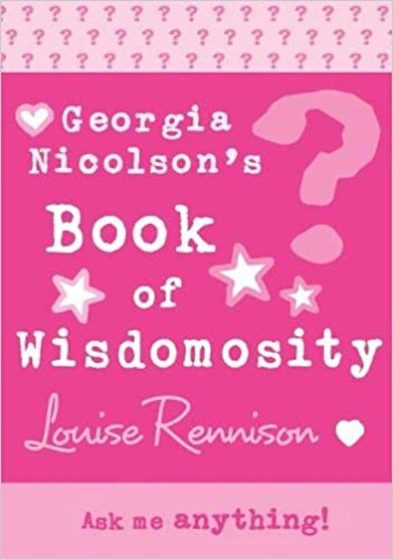 Book cover for "Georgia's Book of Wisdomosity" by Louise Rennison