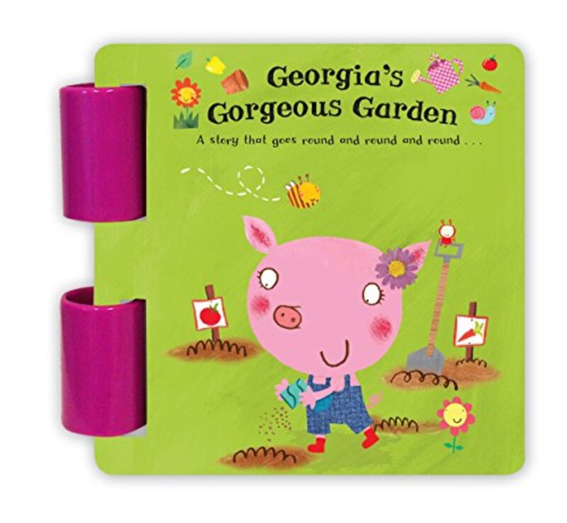 Book cover for "Georgia's Gorgeous Garden" by Alex T Smith