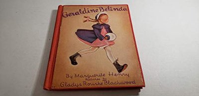 Book cover for "Geraldine Belinda" by Marguerite Henry