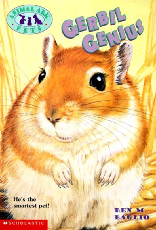 Book cover for "Gerbil Genius" by Lucy Daniels