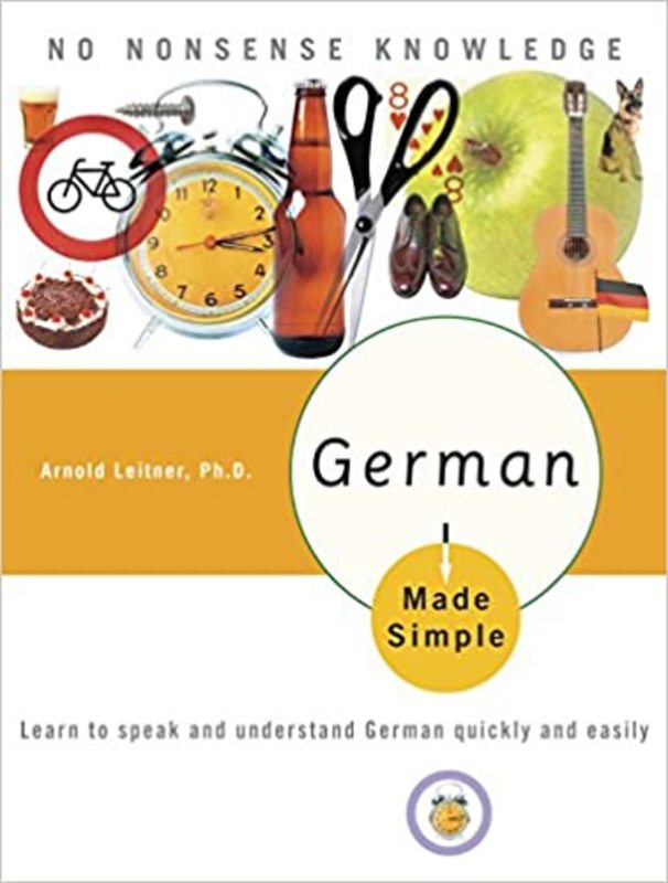 Book cover for "German Made Simple" by Eugene Jackson