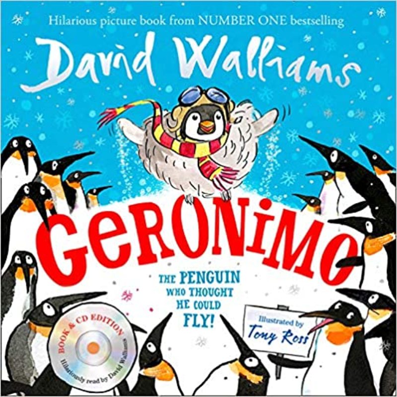 Book cover for "Geronimo" by David Walliams