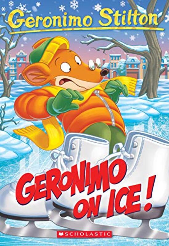 Book cover for "Geronimo On Ice!" by Elisabetta Dami