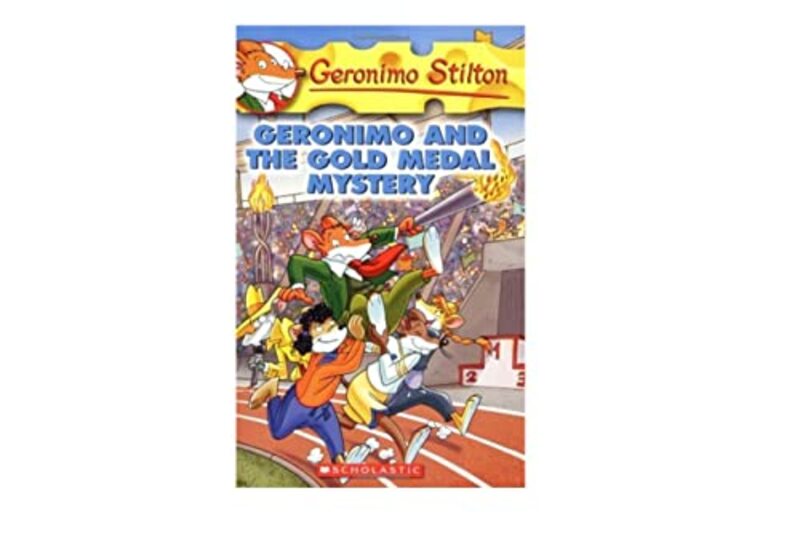 Book cover for "Geronimo and The Gold Medal Mystery" by Elisabetta Dami