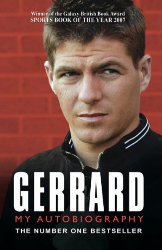 Book cover for "Gerrard" by Steven Gerrard