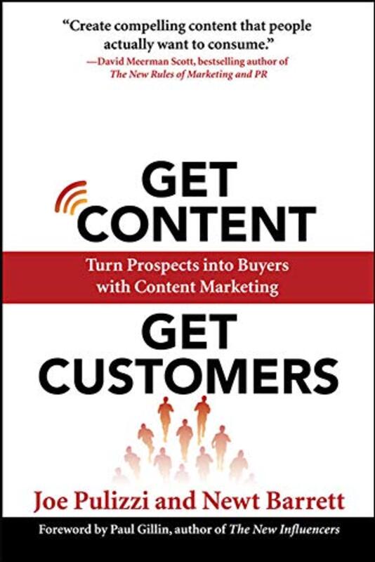 Book cover for "Get Content Get Customers" by Joe Pulizzi
