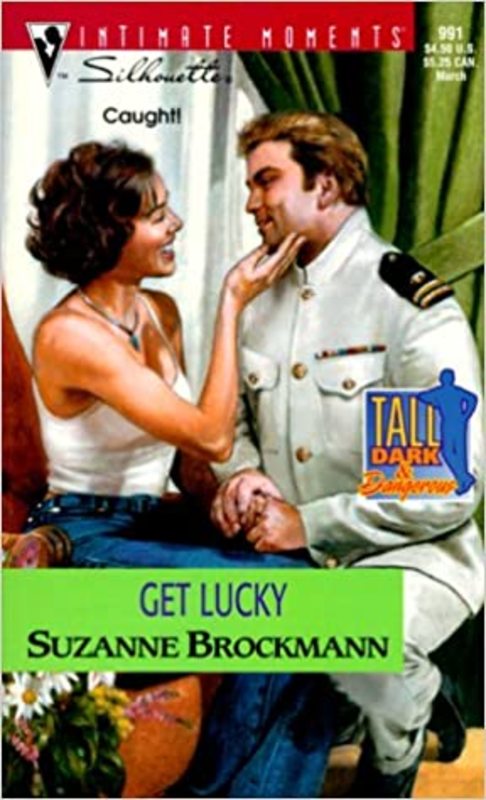 Book cover for "Get Lucky" by Suzanne Brockmann