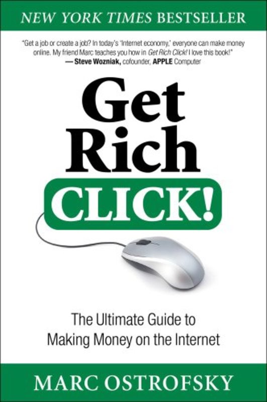 Book cover for "Get Rich Click!" by Marc Ostrofsky