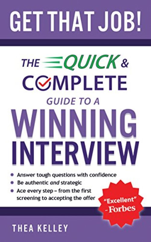 Book cover for "Get That Job!" by Thea Kelley