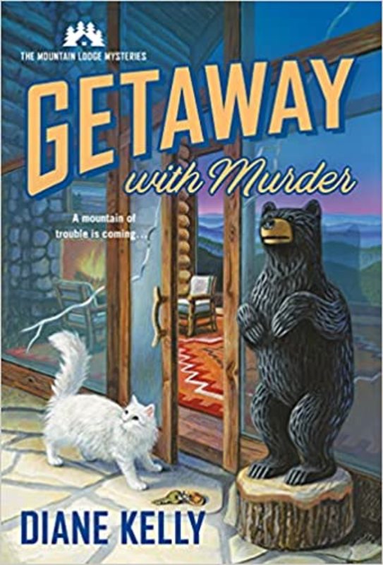 Book cover for "Getaway With Murder" by Diane Kelly