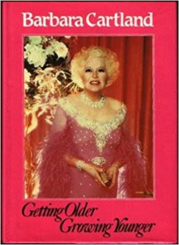 Book cover for "Getting Older, Growing Younger" by Barbara Cartland
