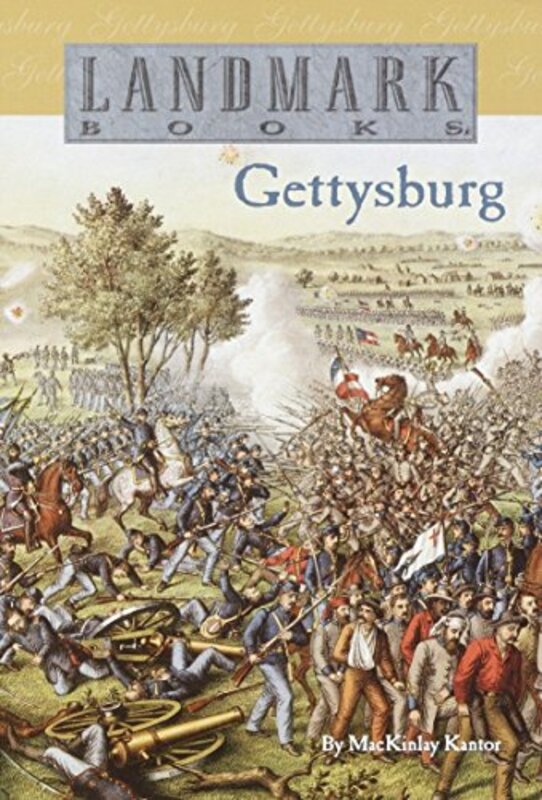 Book cover for "Gettysburg" by Mackinlay Kantor
