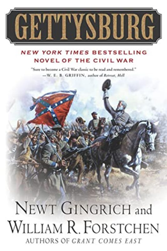 Book cover for "Gettysburg"
