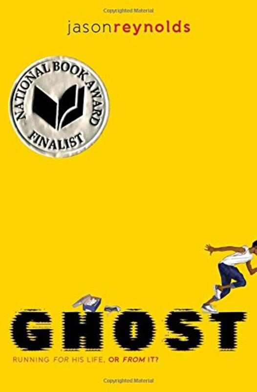 Book cover for "Ghost" by Jason Reynolds