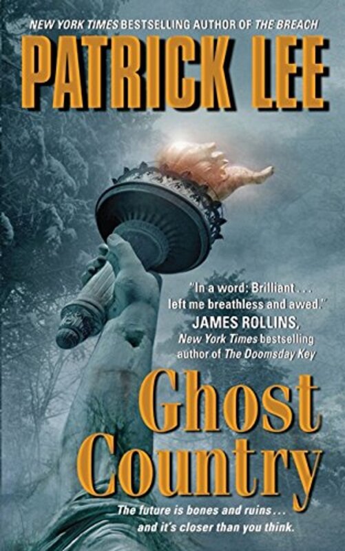 Book cover for "Ghost Country" by Patrick Lee