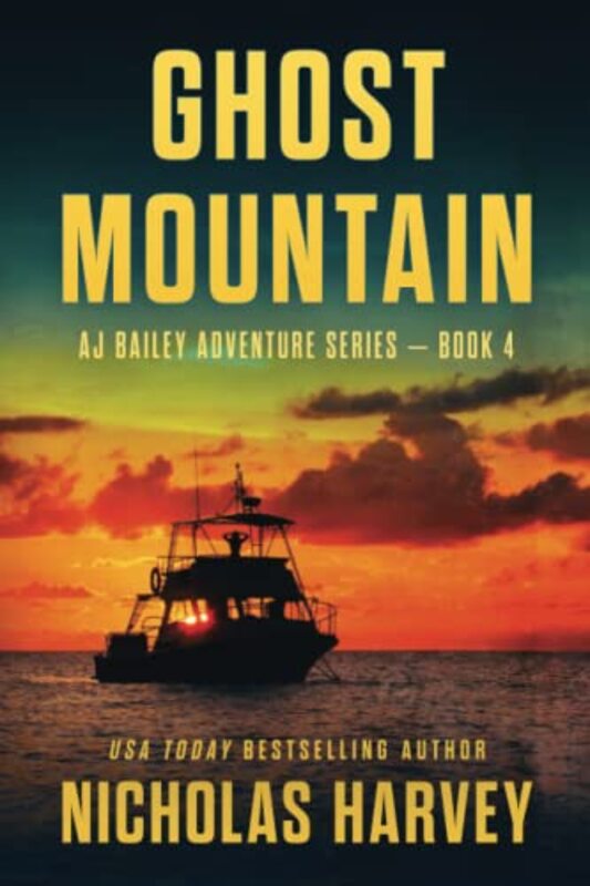 Book cover for "Ghost Mountain" by Nicholas Harvey