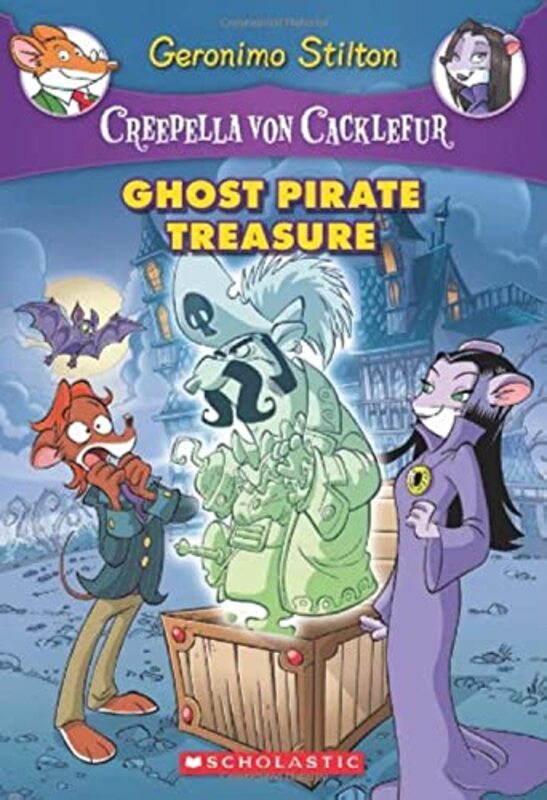 Book cover for "Ghost Pirate Treasure" by Elisabetta Dami