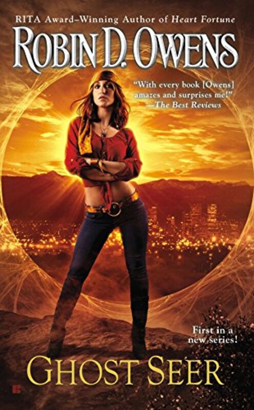 Book cover for "Ghost Seer" by Robin D Owens