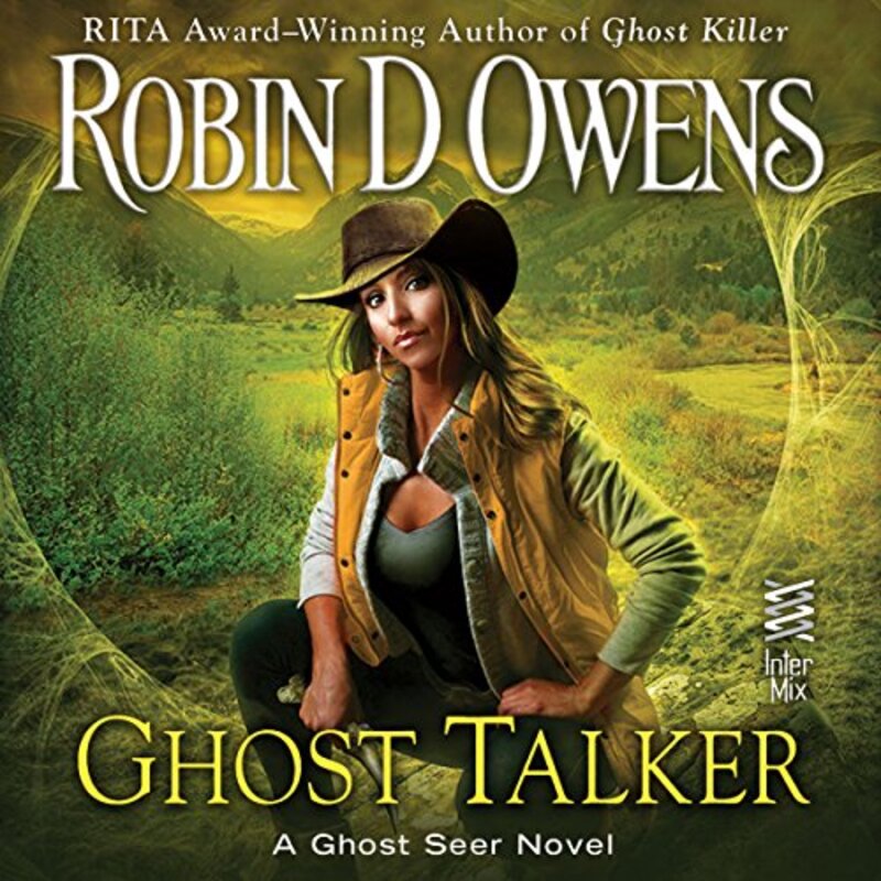 Book cover for "Ghost Talker" by Robin D Owens