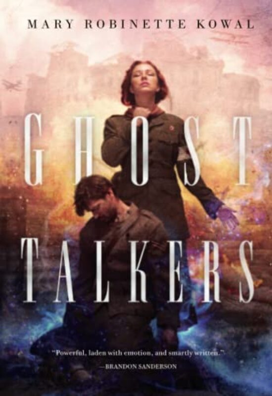 Book cover for "Ghost Talkers" by Mary Robinette Kowal