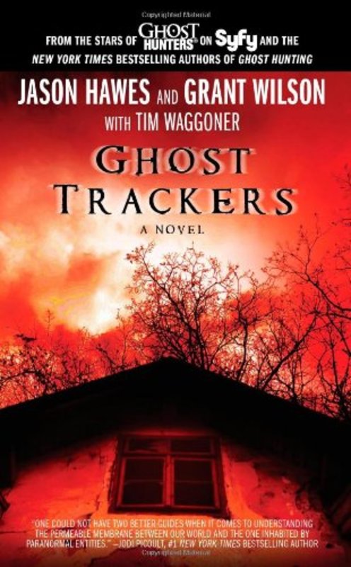 Book cover for "Ghost Trackers" by Tim Waggoner