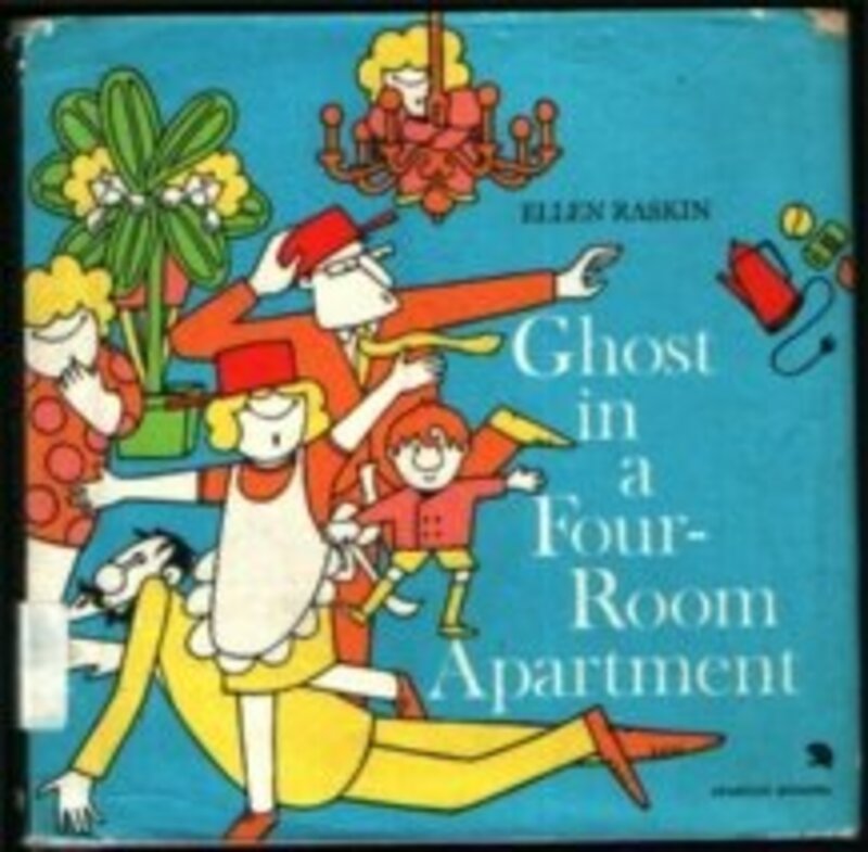 Book cover for "Ghost in a Four-Room Apartment" by Ellen Raskin