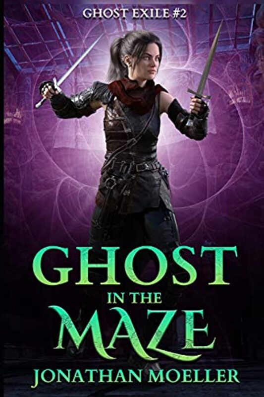 Book cover for "Ghost in the Maze" by Jonathan Moeller