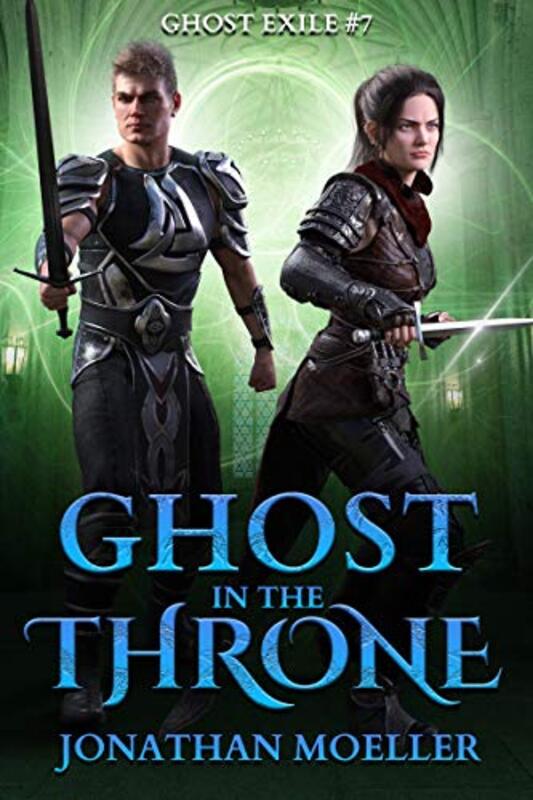 Book cover for "Ghost in the Throne" by Jonathan Moeller
