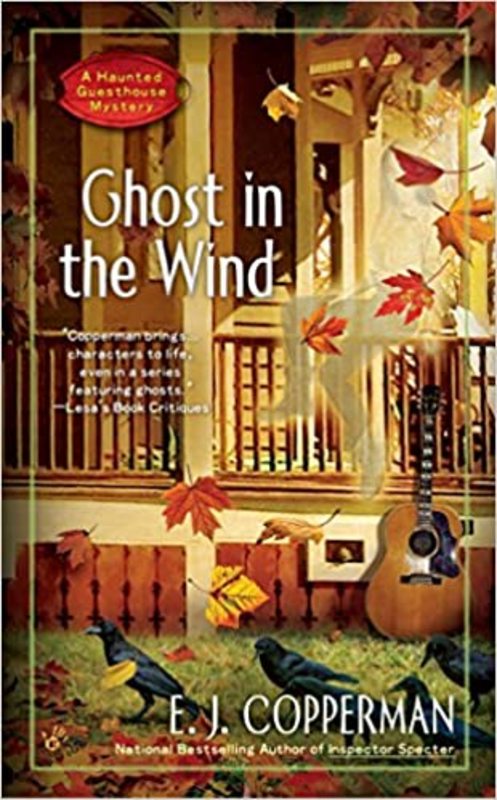 Book cover for "Ghost in the Wind" by EJ Copperman