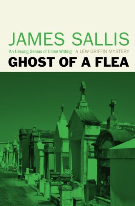 Book cover for "Ghost of a Flea" by James Sallis