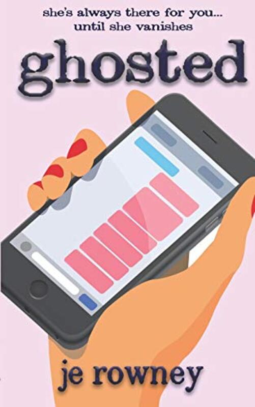Book cover for "Ghosted" by JE Rowney