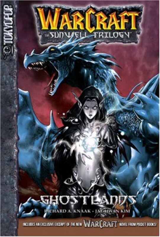 Book cover for "Ghostlands" by Richard A Knaak