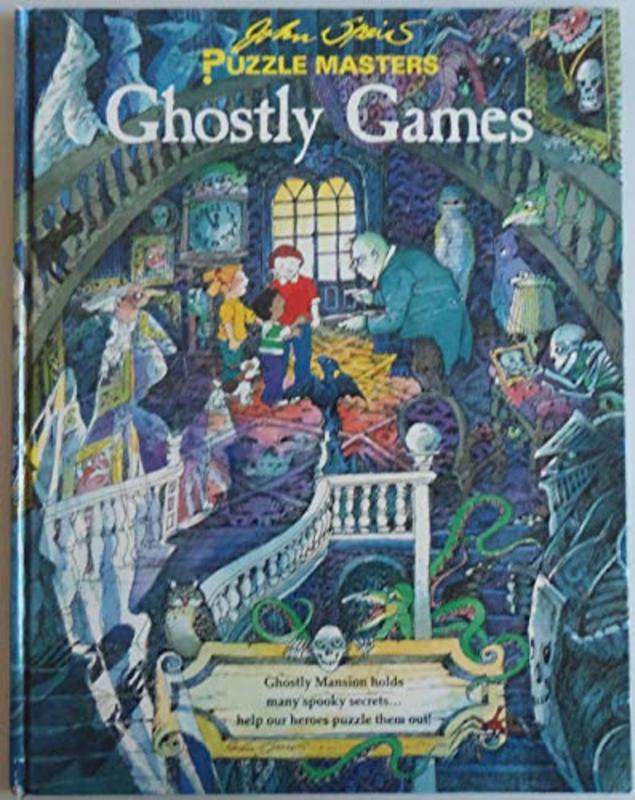 Book cover for "Ghostly Games" by Tricia Tusa