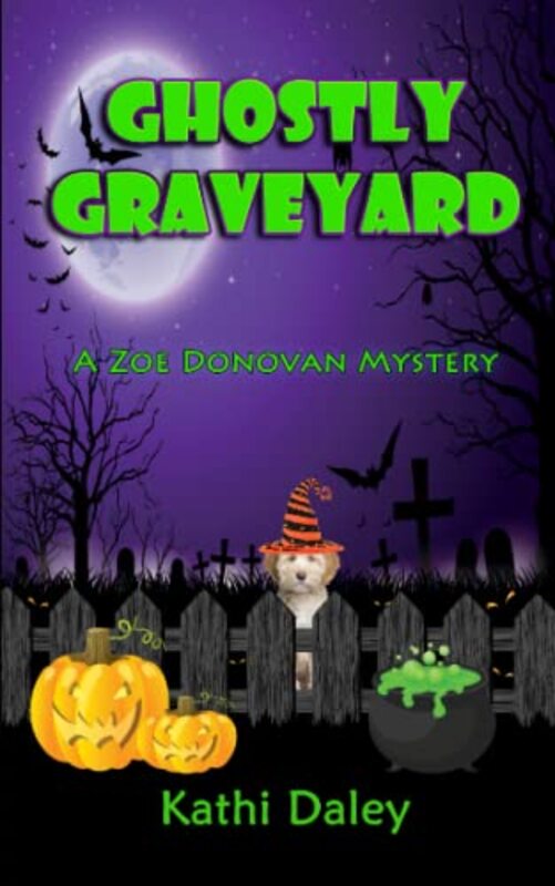 Book cover for "Ghostly Graveyard" by Kathi Daley