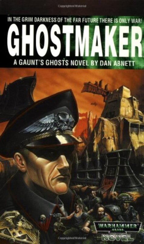 Book cover for "Ghostmaker" by Dan Abnett