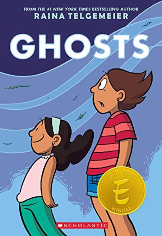 Book cover for "Ghosts" by Raina Telgemeir