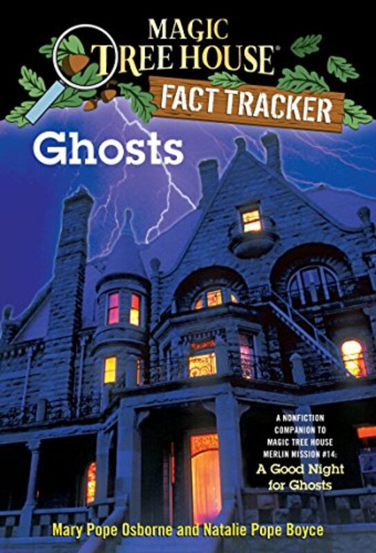 Book cover for "Ghosts" by Mary Pope Osborne