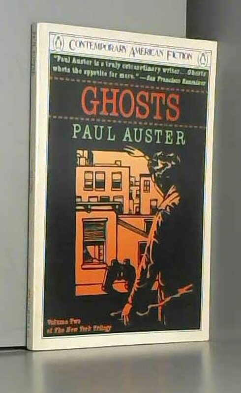 Book cover for "Ghosts" by Paul Auster