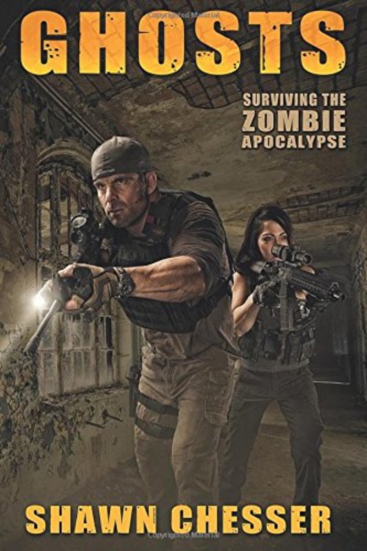 Book cover for "Ghosts" by Shawn Chesser