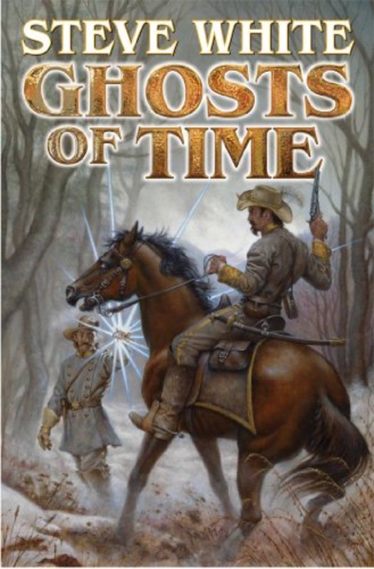 Book cover for "Ghosts of Time" by Steve White