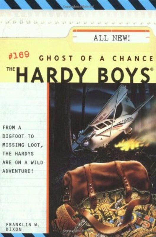 Book cover for "Ghosts of a Chance" by Franklin W Dixon