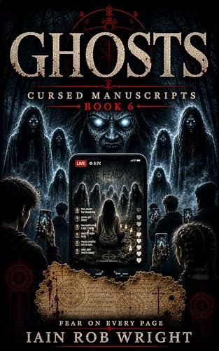Book cover for "Ghosts" by Iain Rob Wright