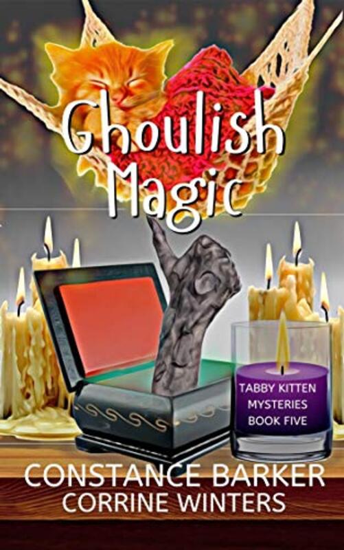 Book cover for "Ghoulish Magic" by Corrine Winters