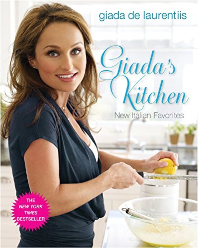 Book cover for "Giada's Kitchen: New Favorites from Everyday Italian" by Giada De Laurentiis