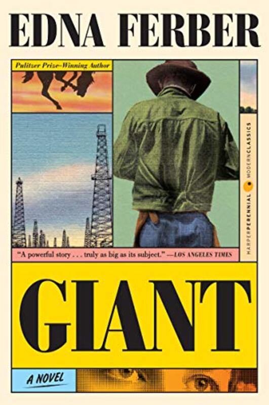 Book cover for "Giant" by Edna Ferber