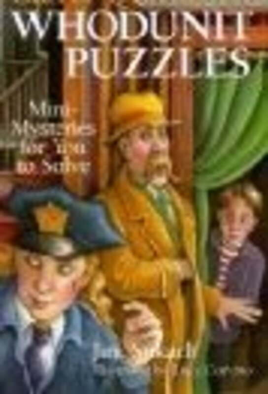Book cover for "Giant Book of Whodunit Puzzles" by HY Conrad