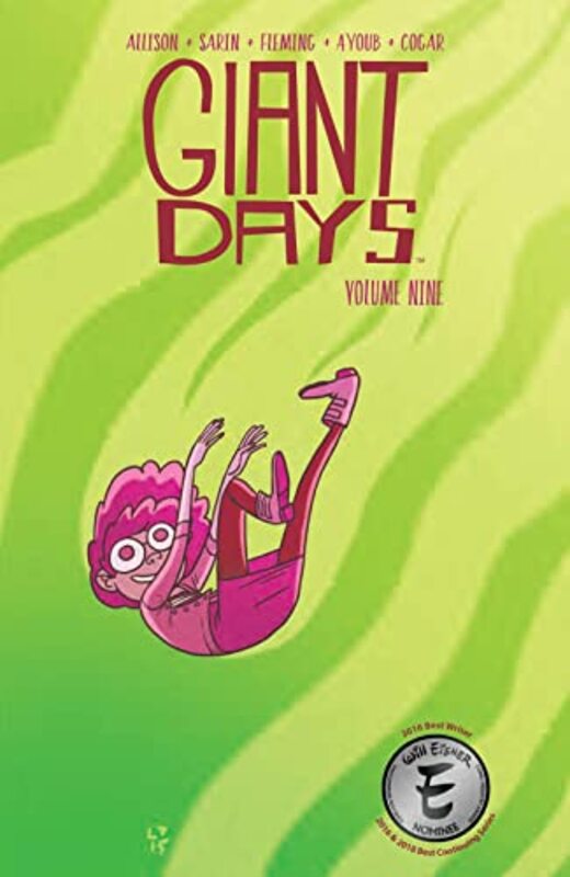 Book cover for "Giant Days Vol. 9" by John Allison