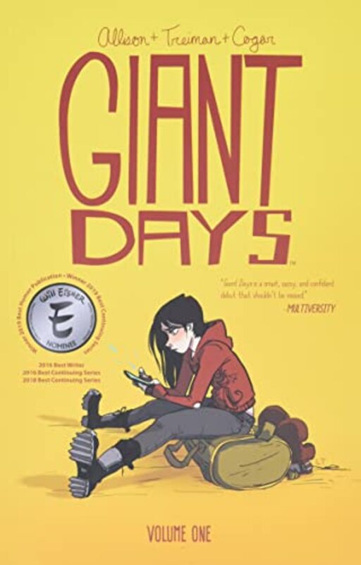 Book cover for "Giant Days, Vol. 1" by John Allison