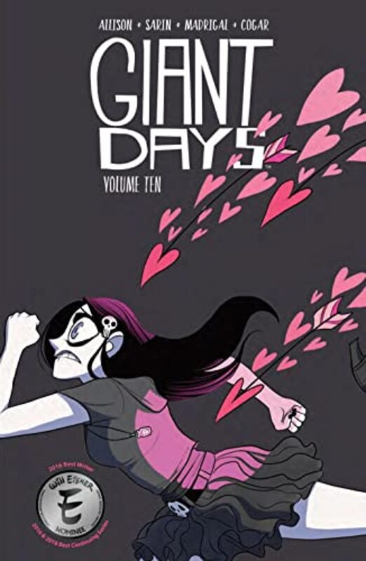 Book cover for "Giant Days, Vol. 10" by John Allison