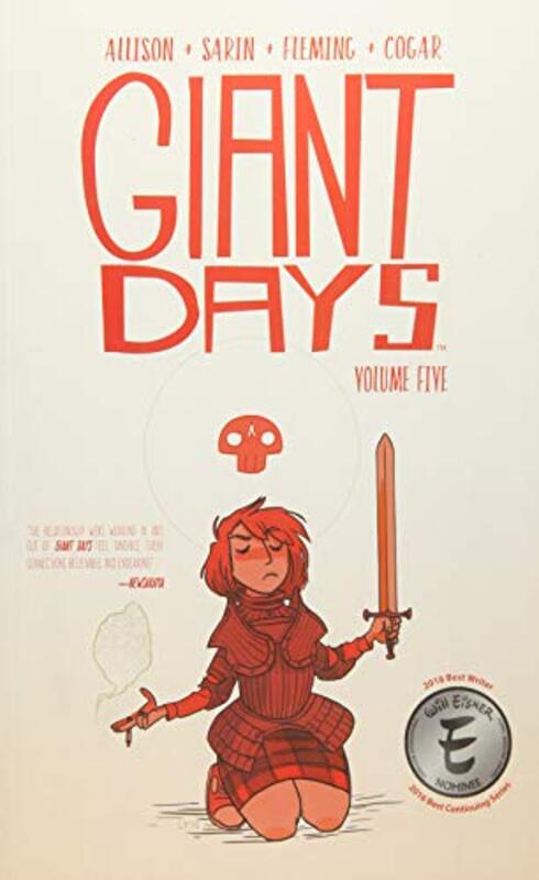 Book cover for "Giant Days, Vol. 5" by John Allison